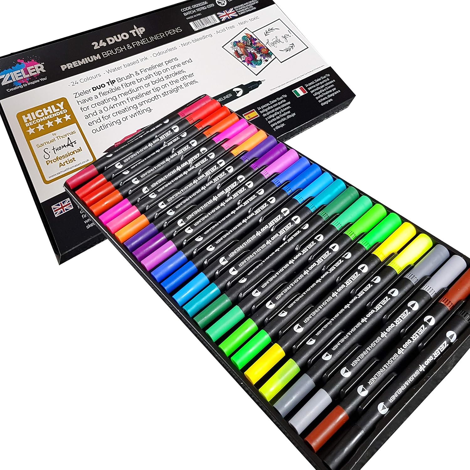 Zieler - Duo Brush+Fineliner (609292256)