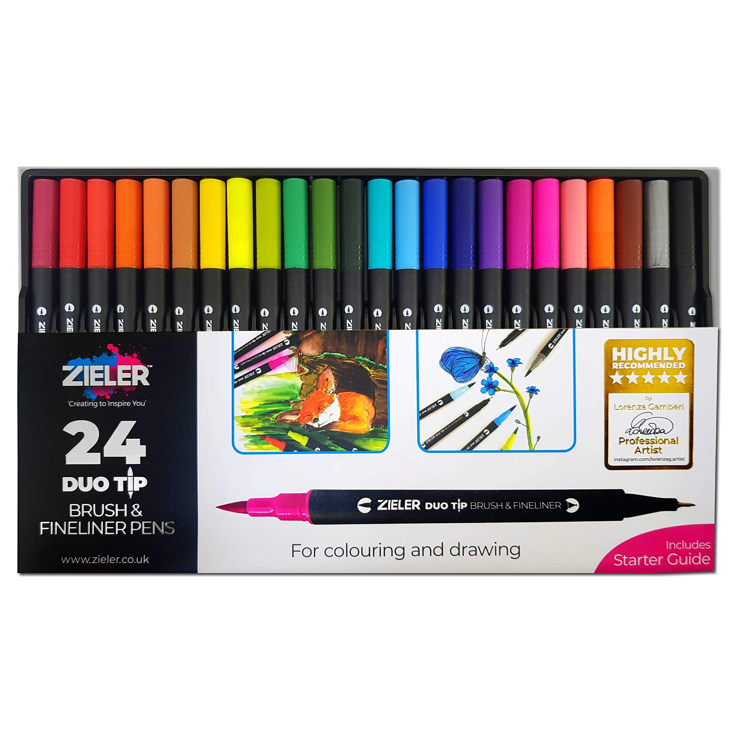 Zieler - Duo Brush+Fineliner (609292256)