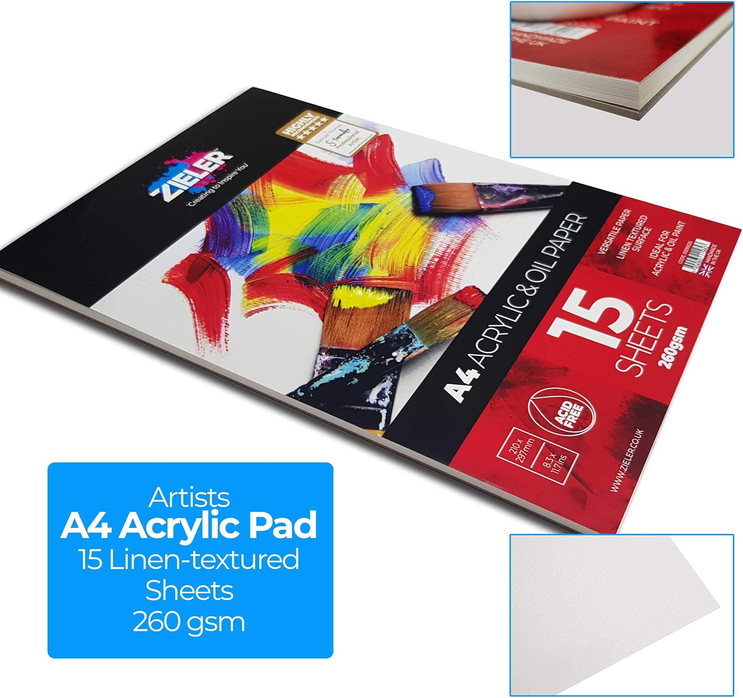 Zieler - Artist Acrylic Starter Set (609299307)