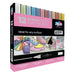 Zieler 12 Acrylic Paint Pens for Rock Painting, Ceramic, Porcelain, Glass, Stone, Pebble, Fabric, Wood & DIY Mug Design Permanent Water-based Marker Pens – Pastel colours (Fine Tip 1.5mm