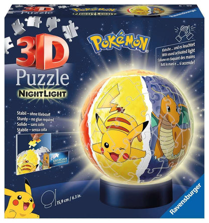 Ravensburger - 3D Pokemon Night Light 72p - (10311547