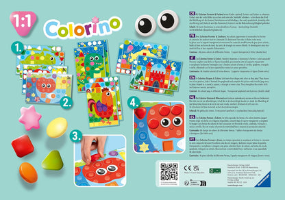Ravensburger - Colorino Shapes and Colors, Educational Game for Children