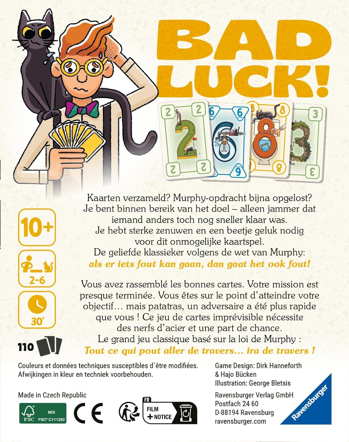 Ravensburger Bad Luck - Kartenspiel