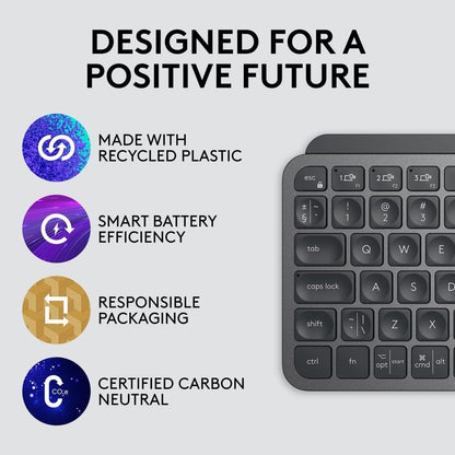 Logitech MXKEYS MINI WRLS ILLUMINATED KB GRAPHITE - US INT.L - INTNL