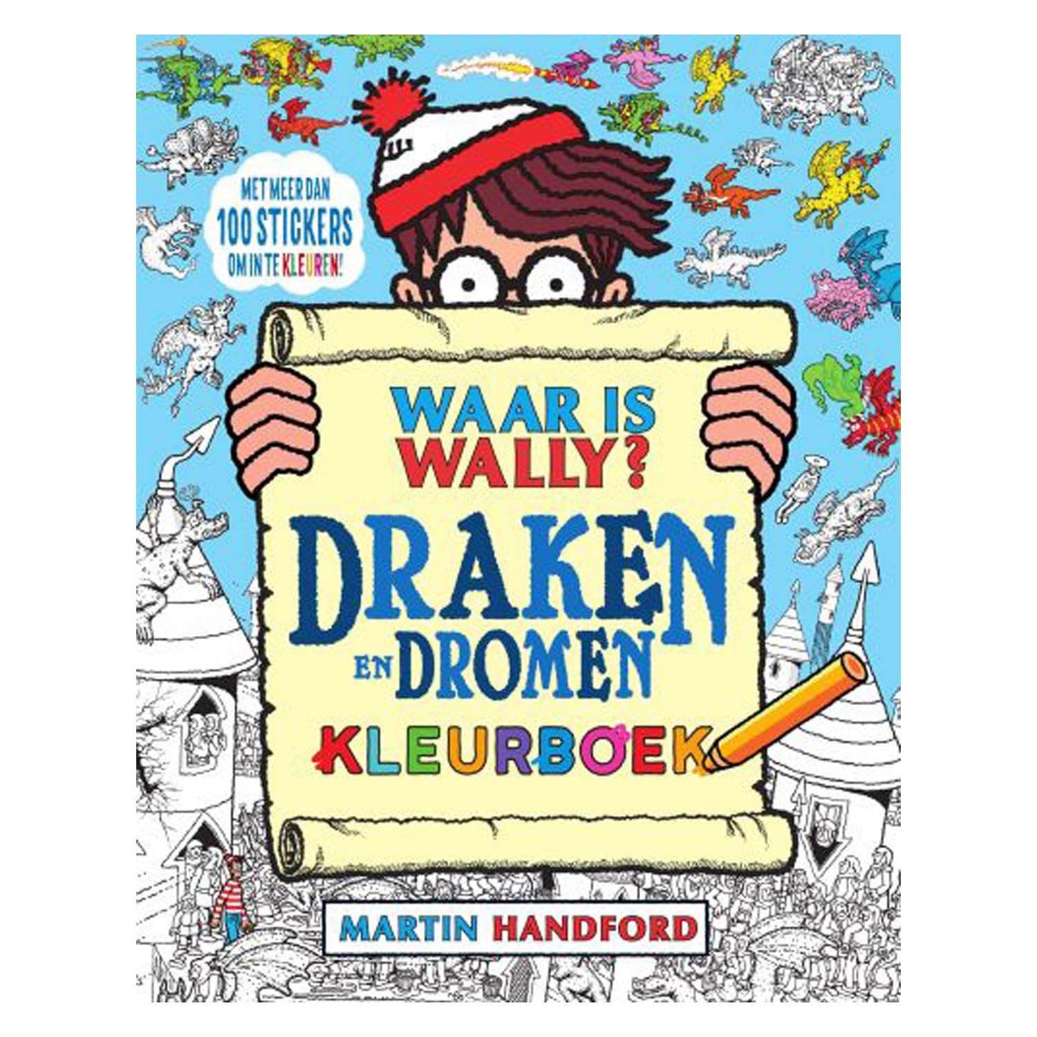 Draken en dromen kleurboek (Waar is Wally, 1