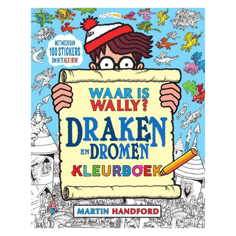 Draken en dromen kleurboek (Waar is Wally, 1