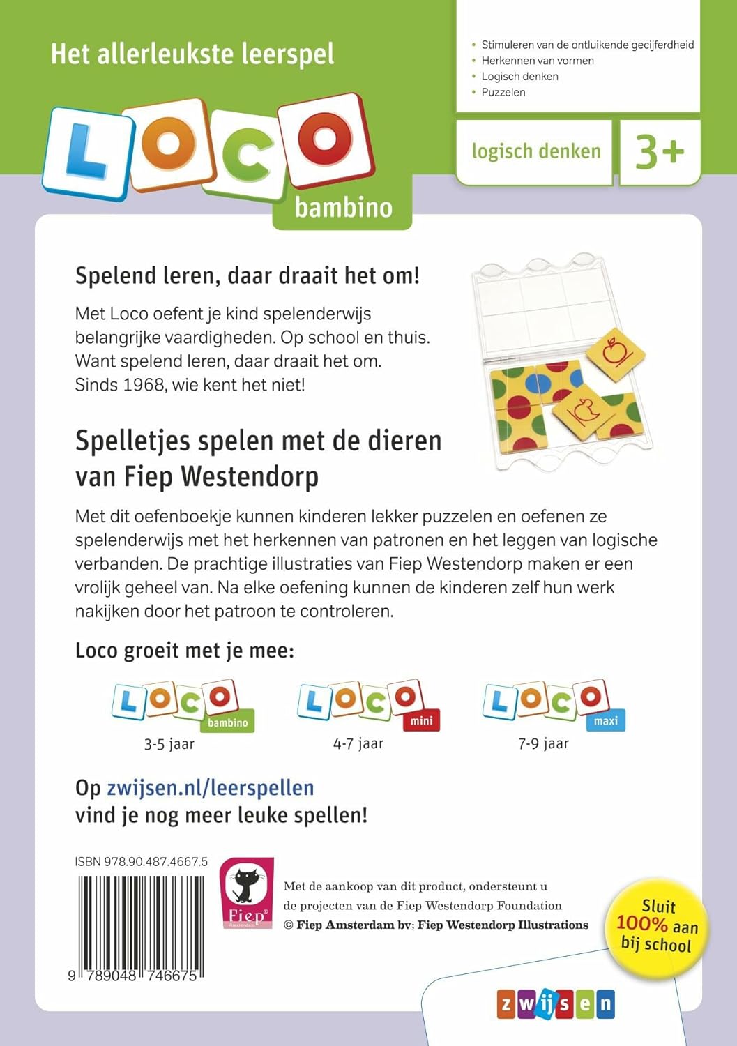 Fiep Westendorp spelen met dieren (Loco Bambino