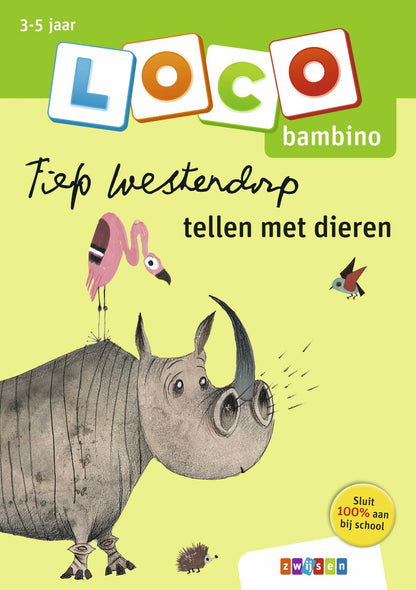 Fiep Westendorp tellen met dieren (Loco Bambino