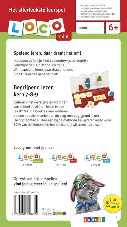 Veilig leren lezen begrijpend lezen kern 7-8-9 (Loco Mini