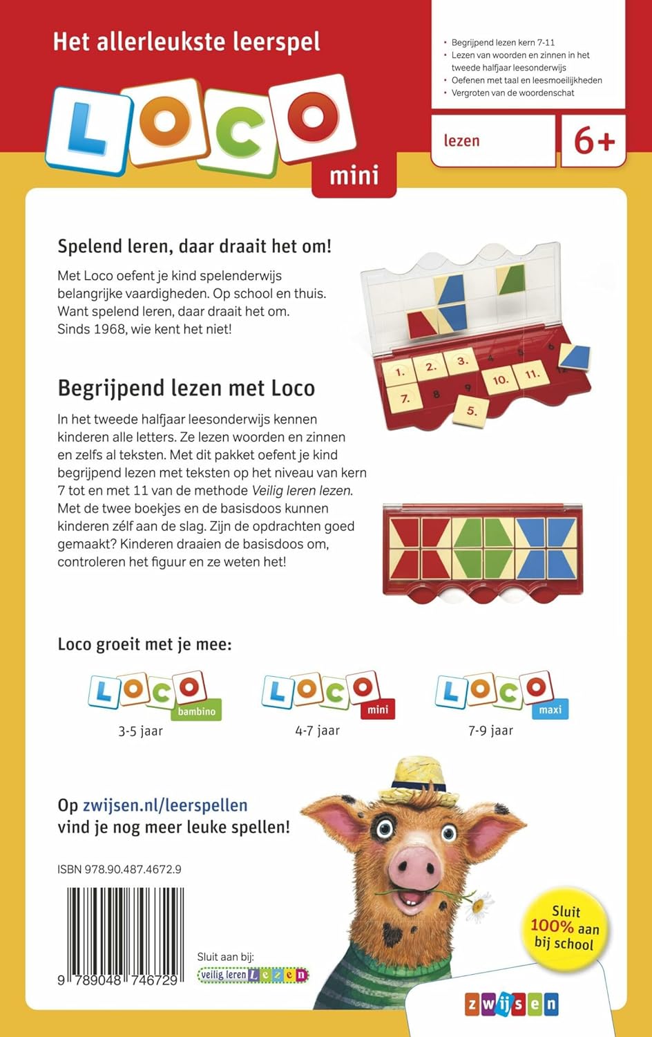 Veilig leren lezen pakket begrijpend lezen kern 7-11 (Loco Mini