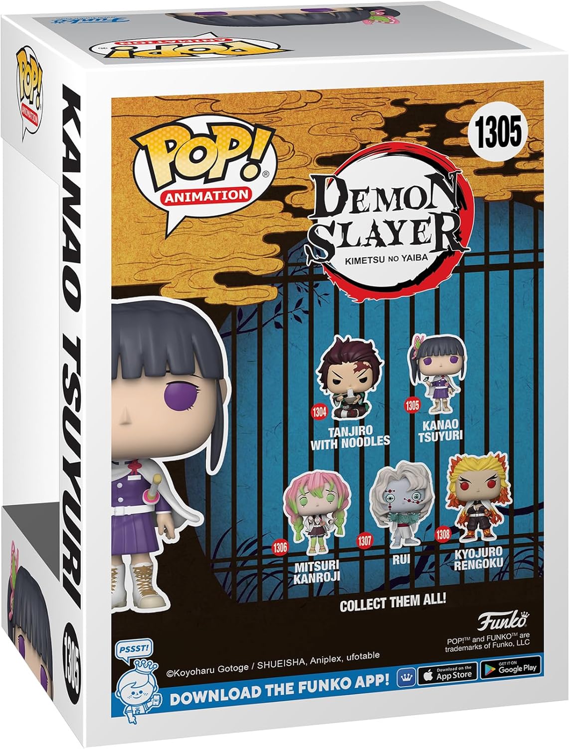 Funko POP! Animation: Demon Slayer - Kanao Tsuyuri - Collectable Vinyl Figure - Gift Idea - Official Merchandise - Toys for Kids & Adults - Anime Fans - Model Figure for Collectors and Display