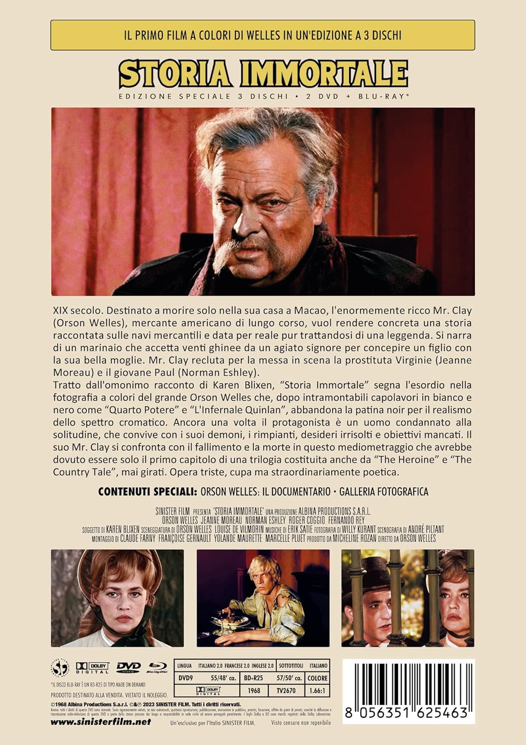 Storia Immortale (Special Edition) (2 Dvd + Blu-Ray Mod