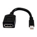 HP 2MY05AA cable DisplayPort Mini DisplayPort Negro - Cables displayport (DisplayPort, Mini DisplayPort, Hembra, Macho, Negro, 90 g