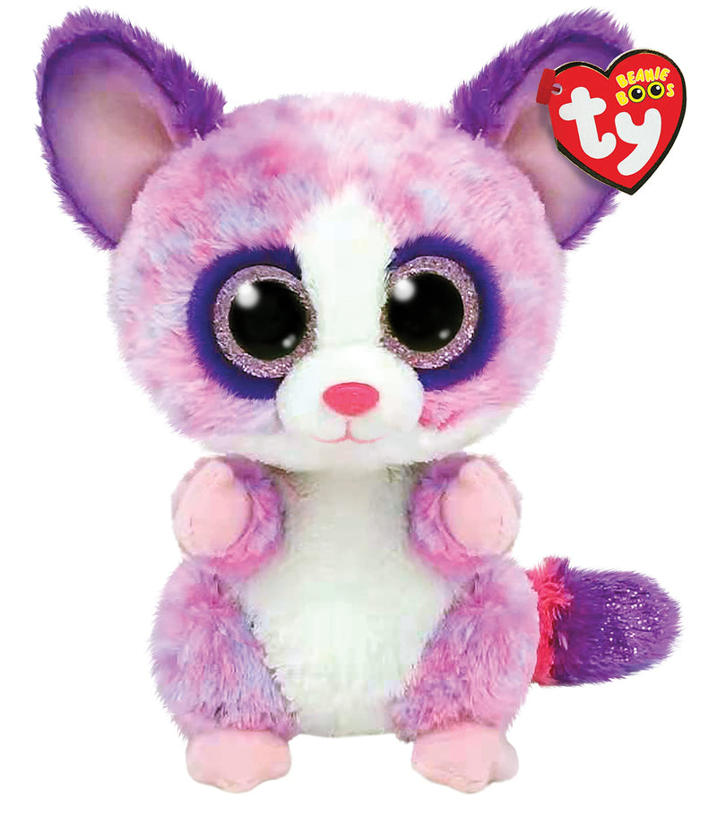 Ty Toys Beanie Boo Pink Bush Baby Becca - 15 CM, Purple (2009296