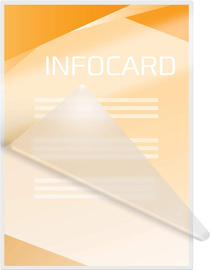 GBC IB581076 A7 2 x 125 Micron Gloss Laminating Pouches, Pack of 100