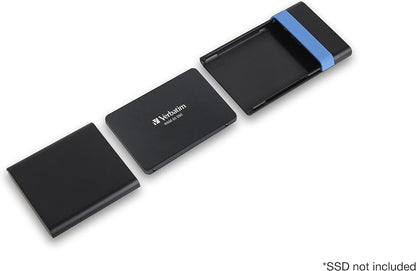 Verbatim Store'n'Go Enclosure Kit 2.5" USB 3.2 Gen1, 53106, Black