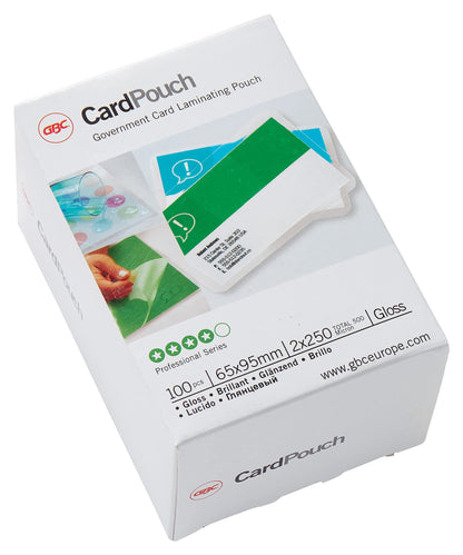 Gbc Acco GB03075 Credit Card Pouch,White