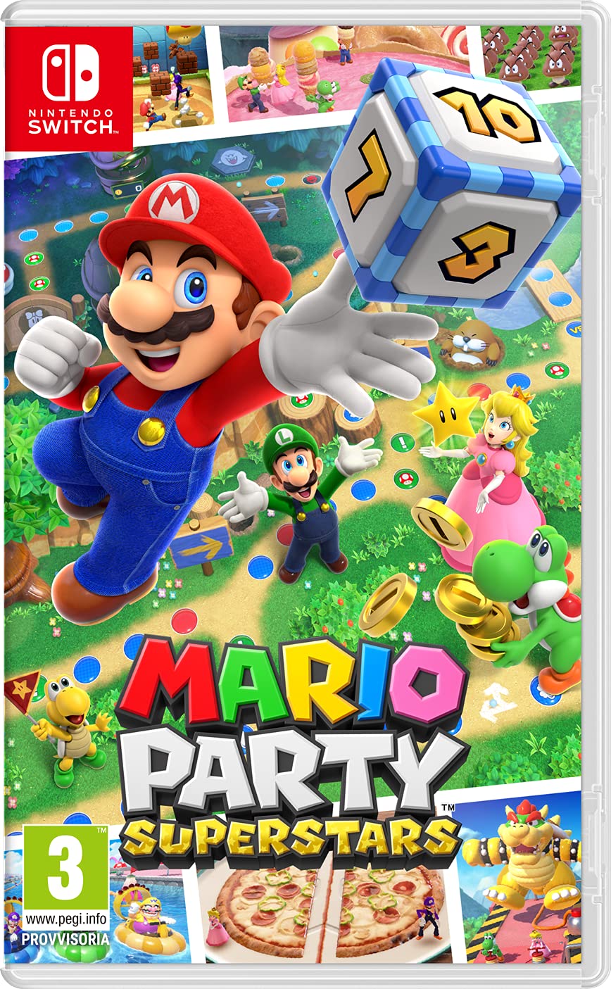 Mario Party Superstars - Videogioco Nintendo - Ed. Italiana - Versione su scheda