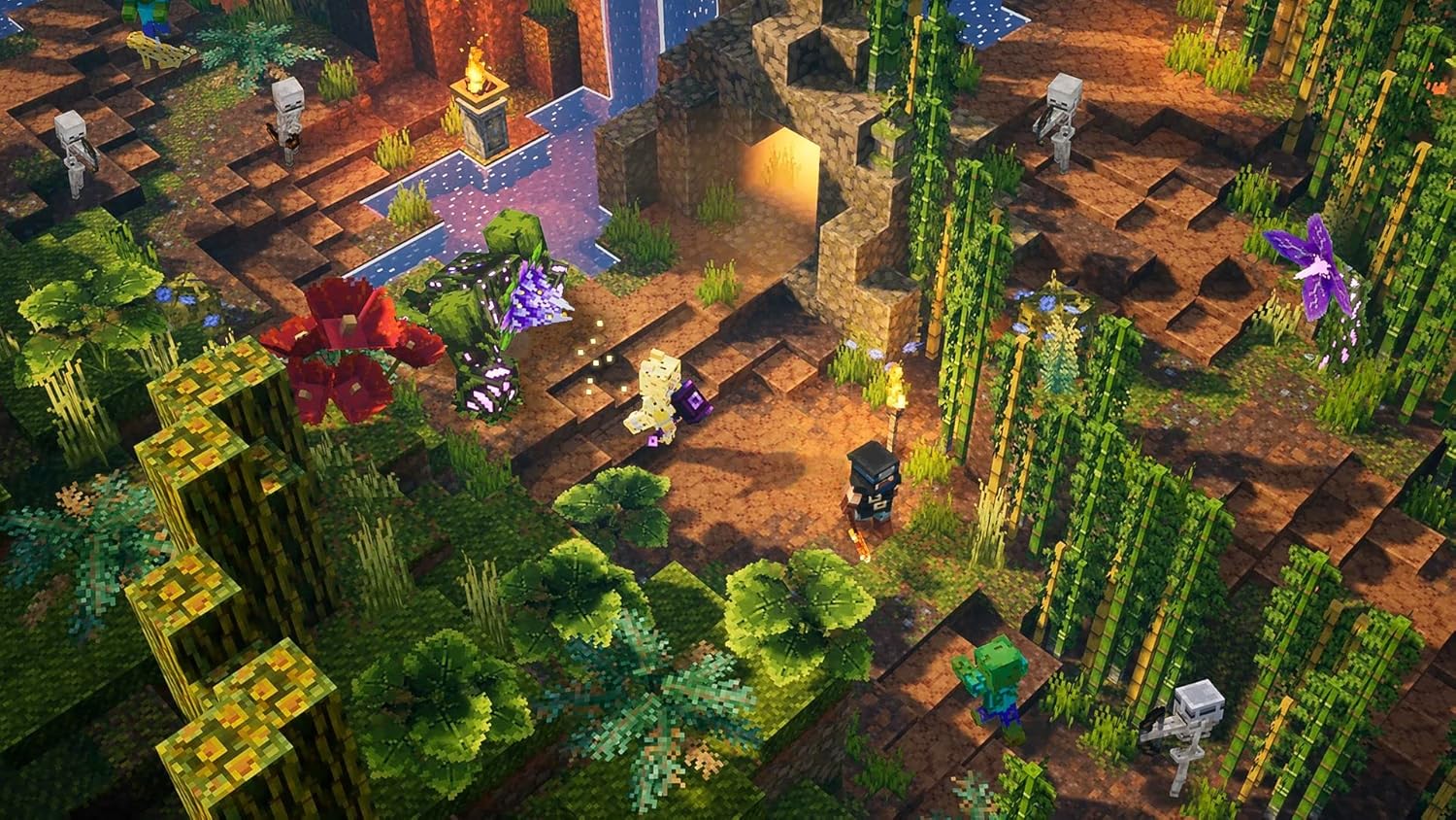 Minecraft Dungeons Ultimate Edition - Videogioco Nintendo - Ed. Italiana - Versione su scheda