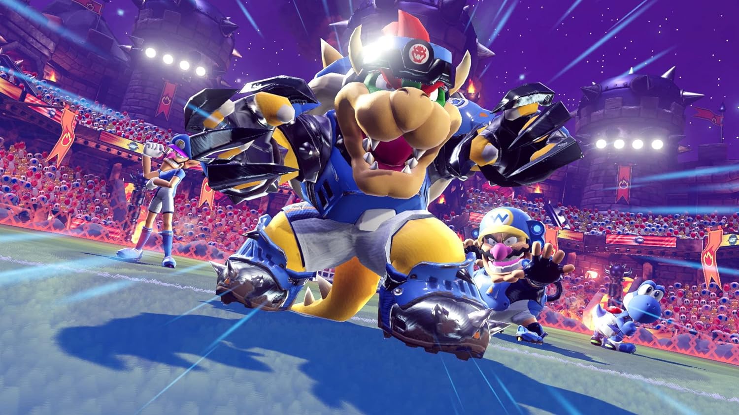 Mario Strikers: Battle League Football - Videogioco Nintendo - Ed. Italiana - Versione su scheda Single