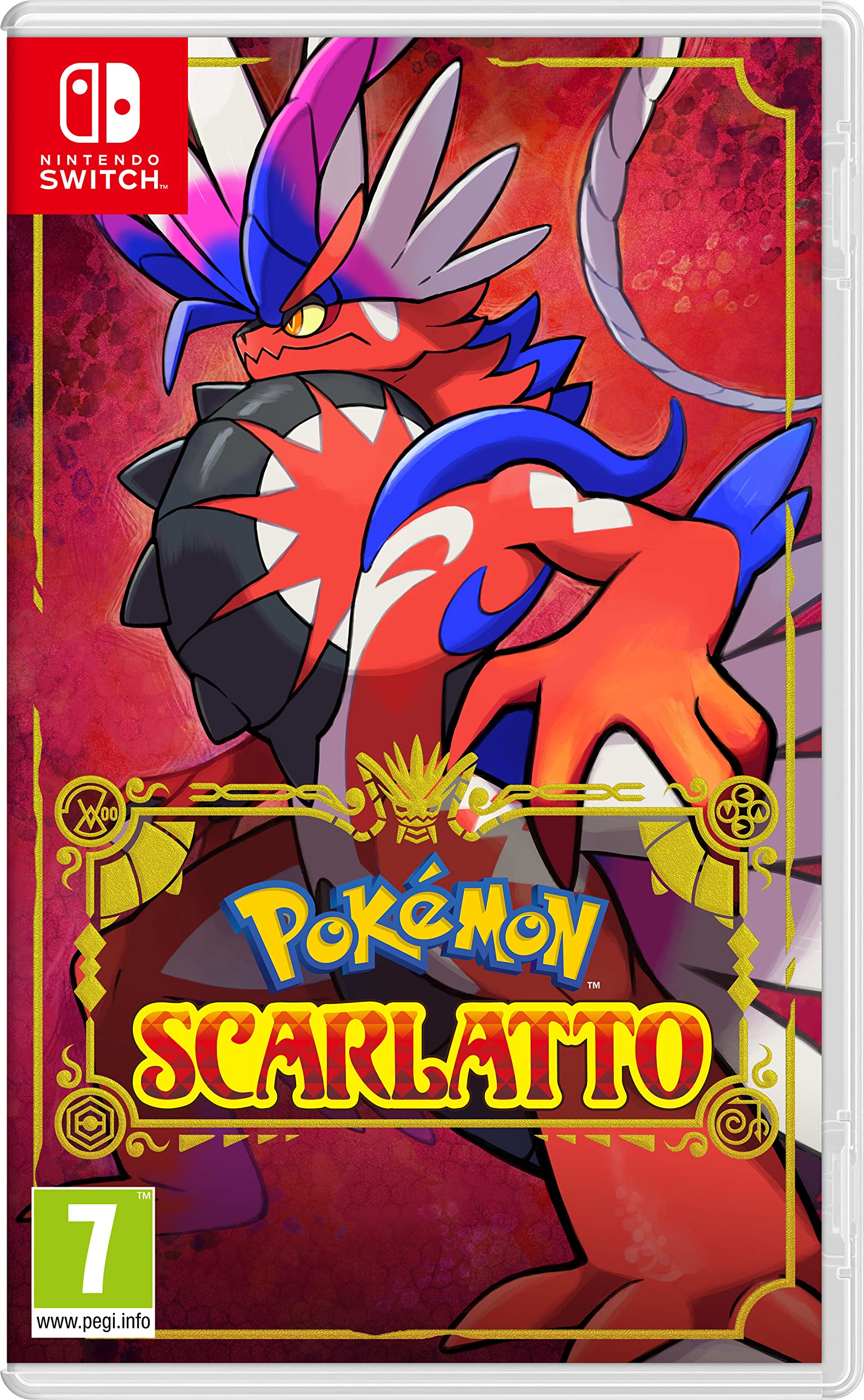 Pokémon Scarlatto - Videogioco Nintendo - Ed. Italiana - Versione su scheda Nintendo Switch Scarlatto