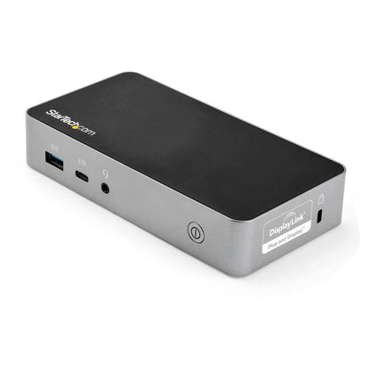 StarTech.com Docking Station USB-C - Replicador de Puertos USB Tipo C de 2 Puertos HDMI para Dos Monitores - Entrega de Alimentación PD de 65W - Hub USB - Ethernet - para Mac y Windows (DK30CHHPDEU