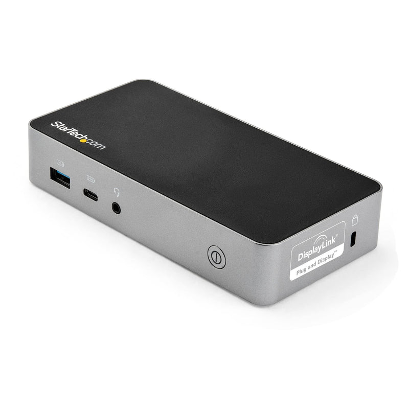 StarTech.com Docking Station USB-C - Replicador de Puertos USB Tipo C de 2 Puertos HDMI para Dos Monitores - Entrega de Alimentación PD de 65W - Hub USB - Ethernet - para Mac y Windows (DK30CHHPDEU
