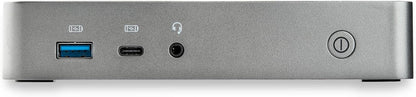 StarTech.com Docking Station USB-C - Replicador de Puertos USB Tipo C de 2 Puertos HDMI para Dos Monitores - Entrega de Alimentación PD de 65W - Hub USB - Ethernet - para Mac y Windows (DK30CHHPDEU