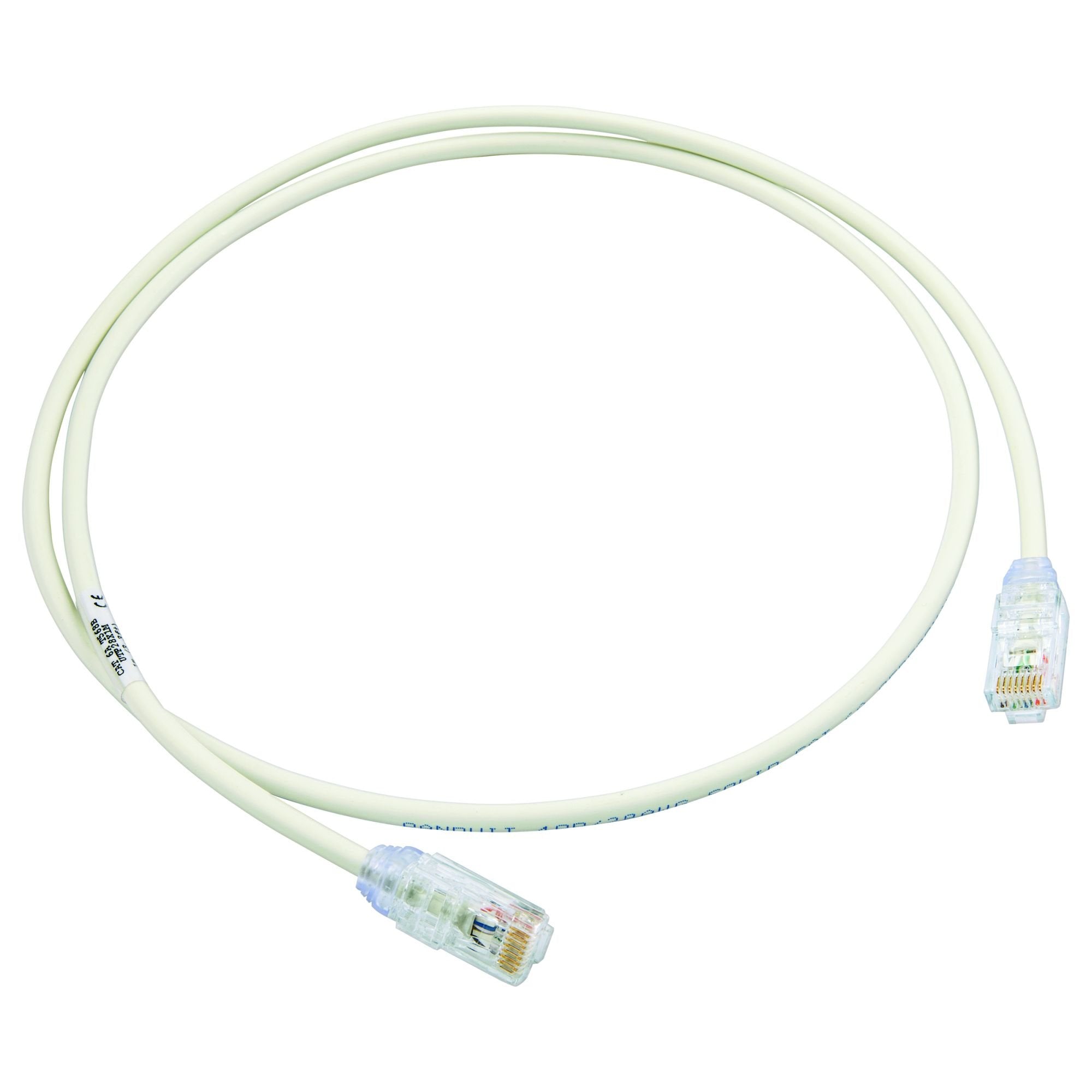 PANDUIT – PATCH CORD, UTP Cat 6 A 28AWG/LSZH, of 1 m Cat6 a U/UTP NETWORK CABLE (UTP) Network Cable – White (cm/LSZH, of, 1 M, Rj-45 RJ45 CAT6 a U/UTP Patch Cable (UTP), White