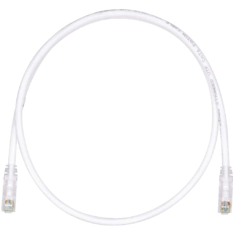 PANDUIT Copper Patch Cord, Category 6, Off White UTP Cable, 5 Meters 5 m White Networking Cable – Networking Cables (Category 6, Off White UTP Cable, 5 Meters, 5 m, White