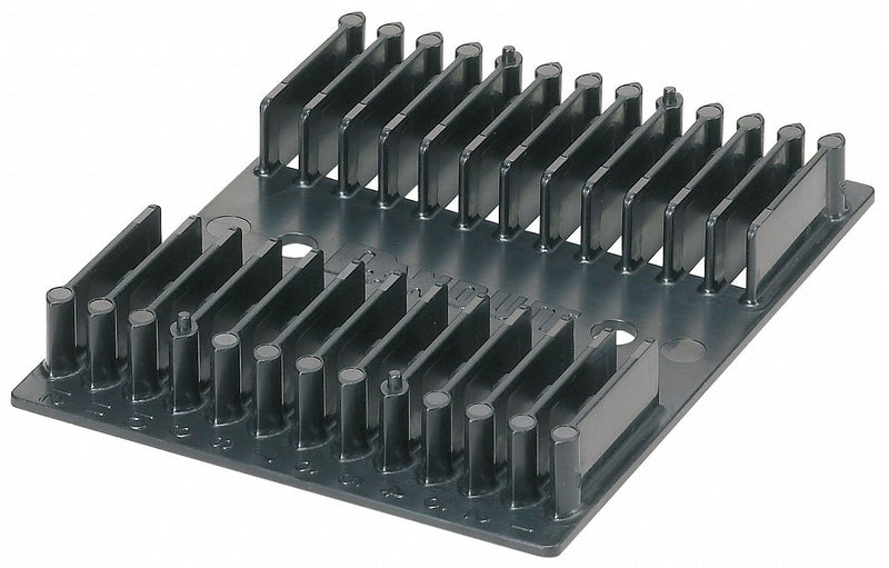 Panduit FSC24 Noir range-câbles et serre-câbles - ranges-câbles et serres-câbles (62,6 g, 79,4 mm, 62,7 mm, 12,7 mm, Noir