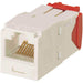 Panduit Cj5e88tgiw Category-5e 8-wire Tg-style Jack Module, Blanc cassé