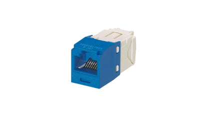 Panduit Copper Jack Module Blue - cable interface/gender adapters (RJ45, RJ45, Blue, Copper Jack Module)