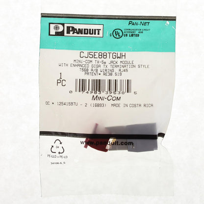 Presa Minicom Rj45U Cat.6 Bianco
