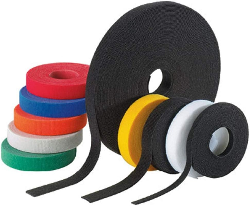 Panduit HLM-15R0 Hook and Loop Miniature Roll Cable Tie, 15-Foot Length