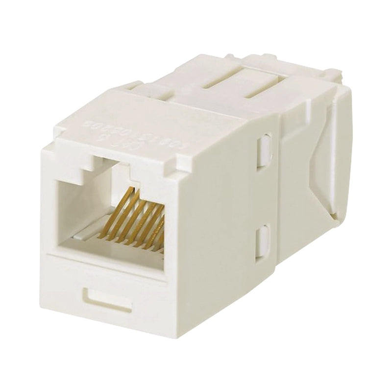 Panduit Cj6 X 88tgiw Category-6 a 8-wire Tg-style Jack Module, Blanc cassé