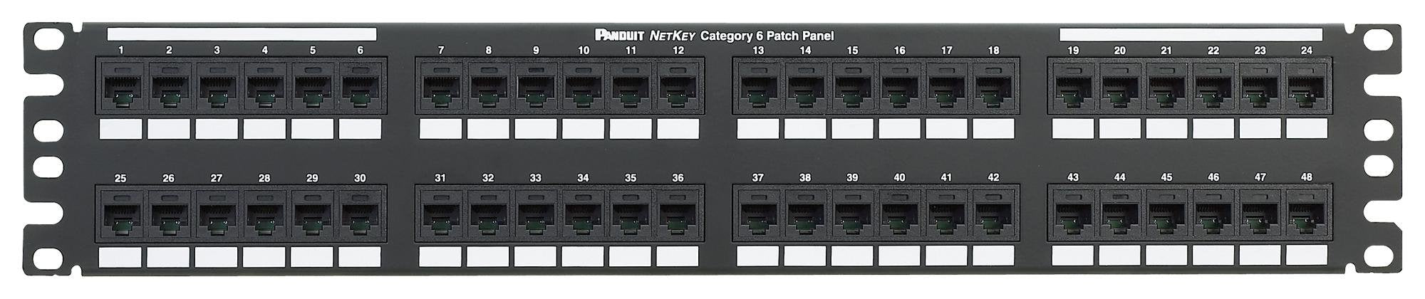 PANDUIT NK6X88MBL Prise Keystone Cat.6A Utp Type 110