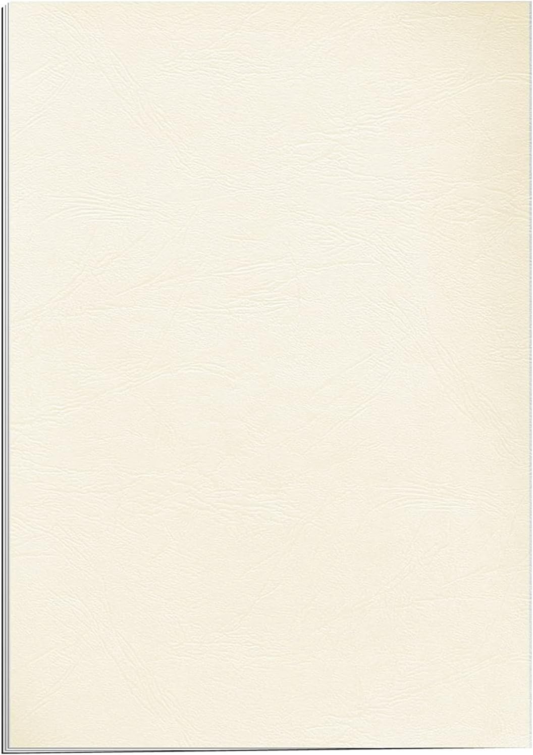 Fellowes Delta Leatherboard A4 Heavyweight Presentation Covers - Ivory (Pack of 100