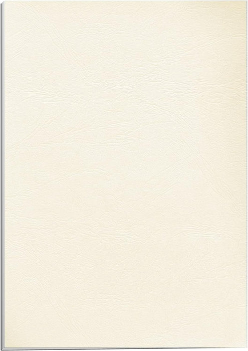 Fellowes Delta Leatherboard A4 Heavyweight Presentation Covers - Ivory (Pack of 100