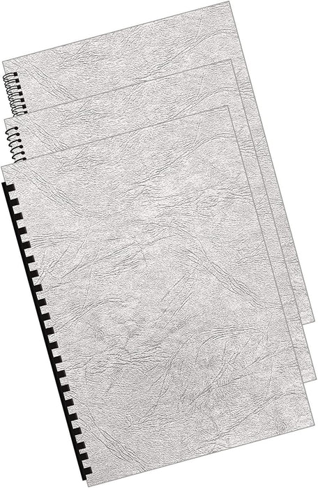 Fellowes Delta Leatherboard A4 Heavyweight Presentation Covers - Ivory (Pack of 100