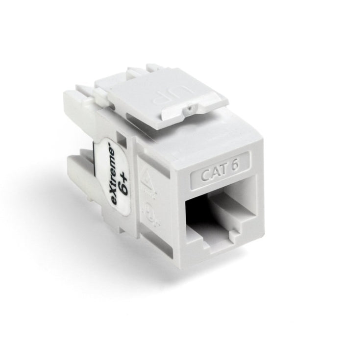 Leviton 61110-RW6 eXtreme 6+ QuickPort Connector, CAT 6