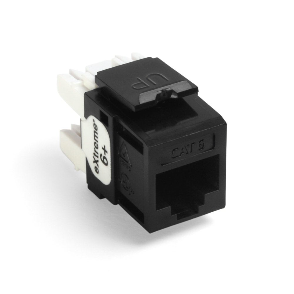 Leviton 61110-RE6 eXtreme 6+ QuickPort Connector, CAT 6