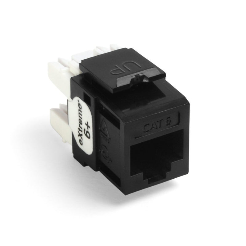 Leviton 61110-RE6 eXtreme 6+ QuickPort Connector, CAT 6