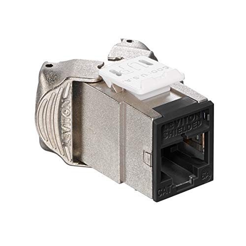Presa Atlas Rj45S Cat.6A Nero