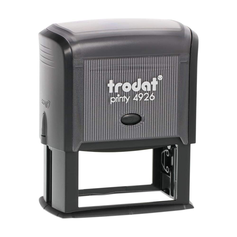 TRODAT 4926p3 grigio-ant-eco Tampon: Noir