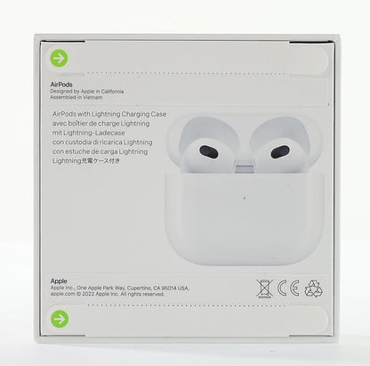 Headphones With Microphone Apple Airpods (3Rd Generation) White