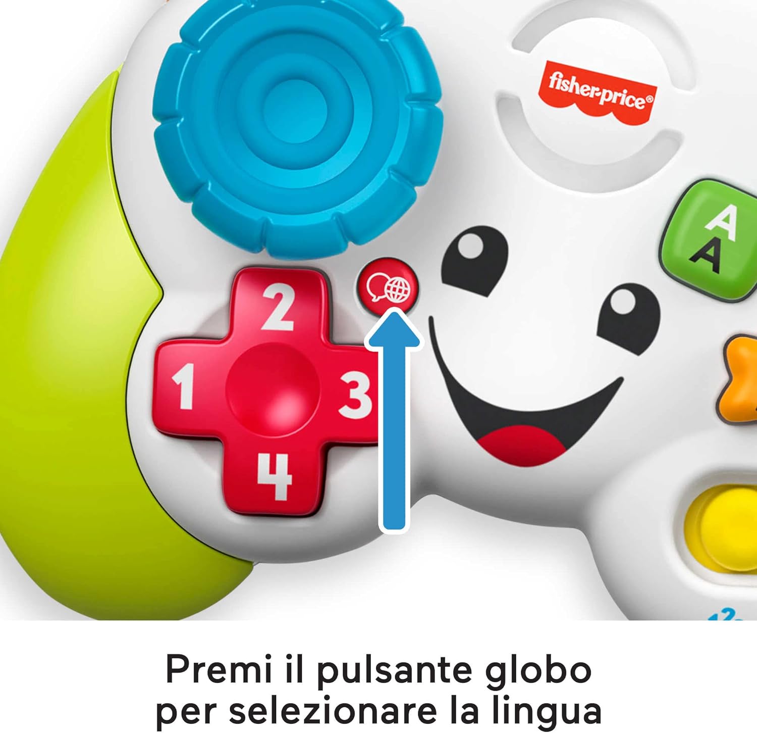 Fisher-Price Controller, Version: English, UK; Italian; Portuguese; Spanish, Castilian, HHX11