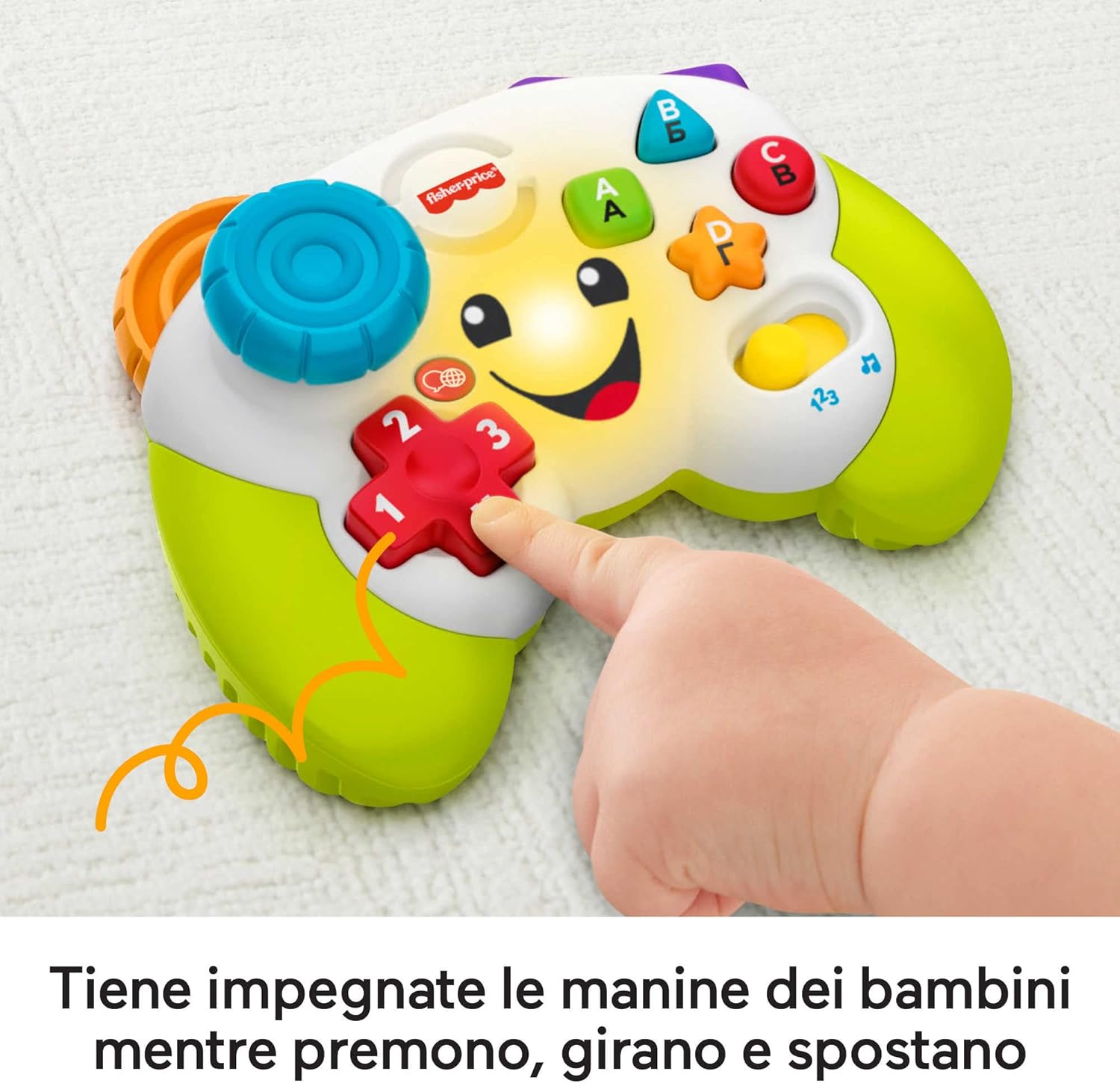 Fisher-Price Controller, Version: English, UK; Italian; Portuguese; Spanish, Castilian, HHX11