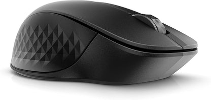 HP 430 wireless mouse | 2.4 GHz wireless connection & Bluetooth 5.2 | USB dongle | 4,000 dpi | 4 buttons | for up to 2 devices | black | incl. 1 x AA battery | lifetime up to 24 months