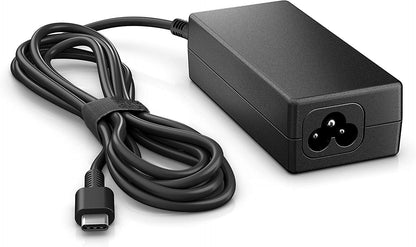 HP Alimentatore CA USB-C da 45 W, Compatibile con Notebook e Tablet HP dotati di porta USB-C, Jack CA da 4,5 mm, Nero